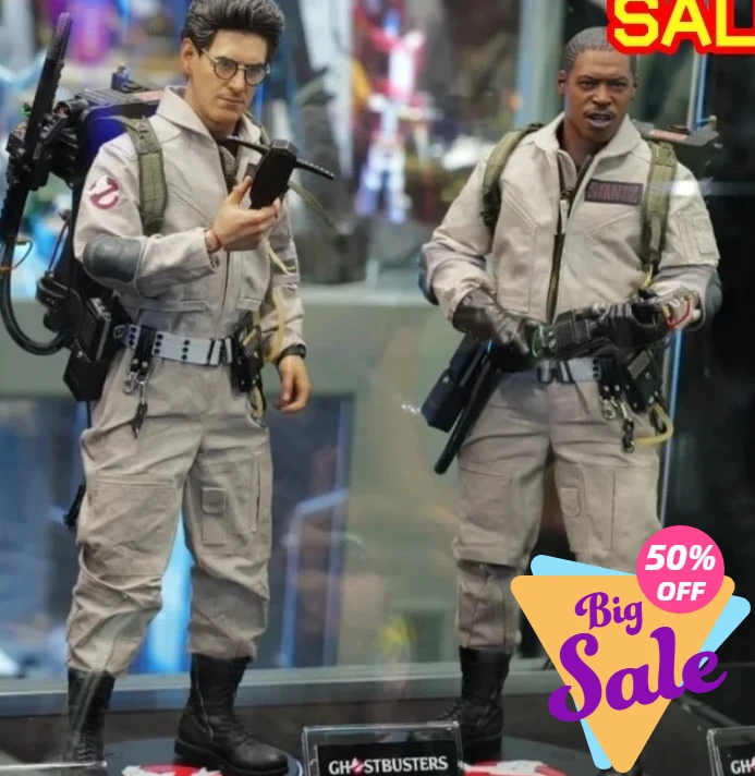 Фото В наличии: Коллекционные фигурки Ghostbusters 1/6 (агенты SP PT-SP77/PT-SP78) – отличный подарок на день рождения, коллекционная ценность №1