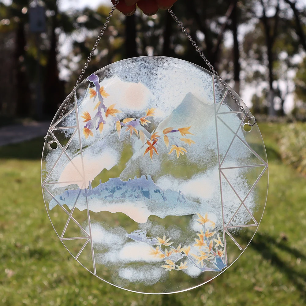 

Новое креативное акриловое облако Tuoyuan, украшение для сада, простое облако, украшение для окна, в наличии