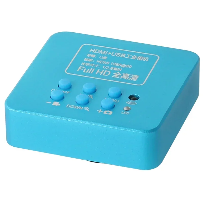 SONY IMX307 Промышленная цифровая 1080P VGA HDMI USB-камера для видеомикроскопа + 130-кратный