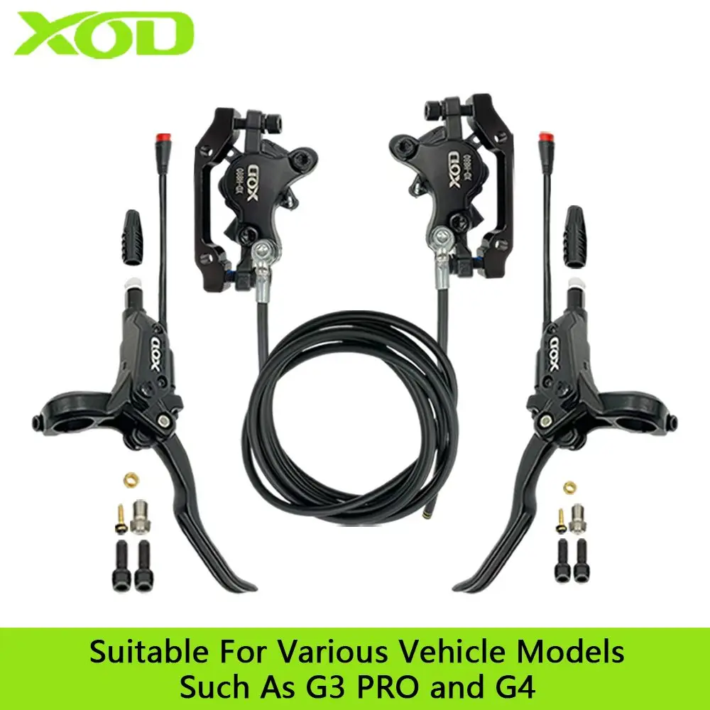 Фото Тормоз для электрического скутера XOD H800/H880, несколько моделей, гидравлический дисковый тормоз для KUKirin G2 Master G2 MAX G3 Pro G4 G5, аксессуар №2