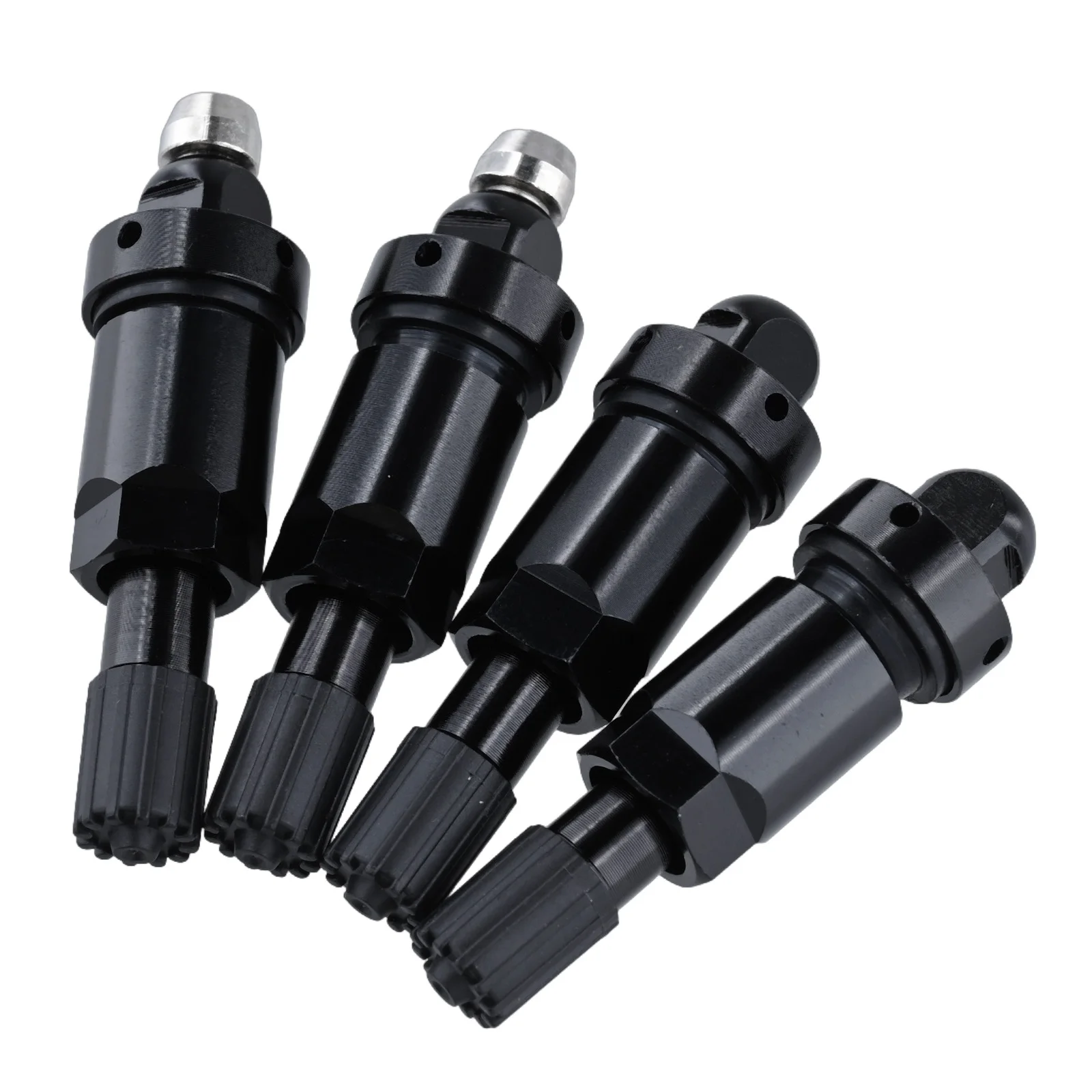 Комплект обслуживания TPMS штока клапана Надежное крепление Гладкий черный цвет