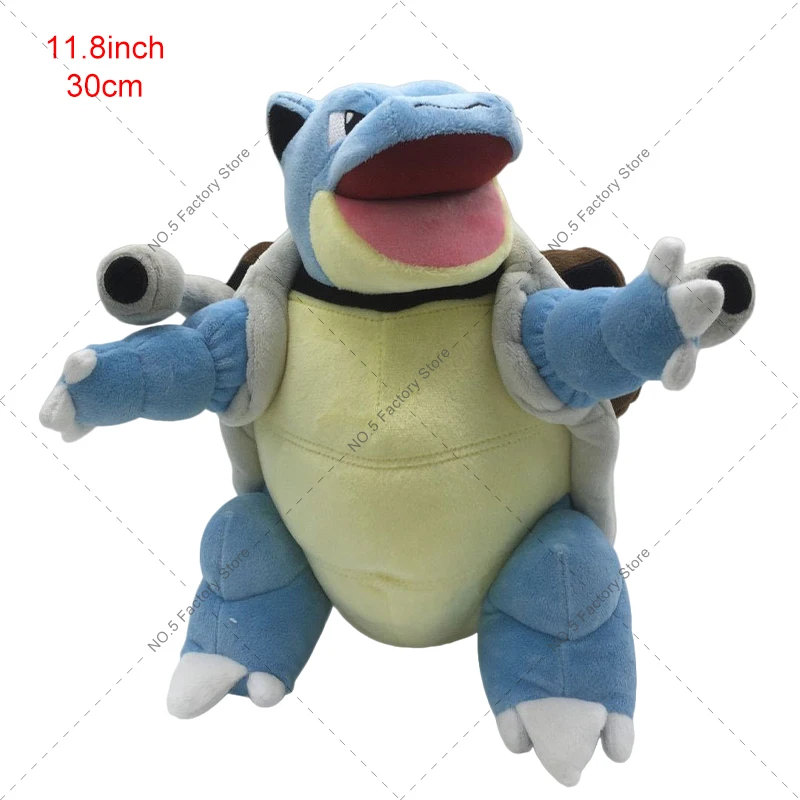 Игрушка Pokemon Peluche Toy Squirtle Evolution Wartortle Blastoise Plush Doll Soft Stuffed Animals Toys Kawaii Room Decor for Children - Плюшевая кукла Pokemon Squirtle Evolution Wartortle Blastoise мягкие игрушки Kawaii для детской комнаты.