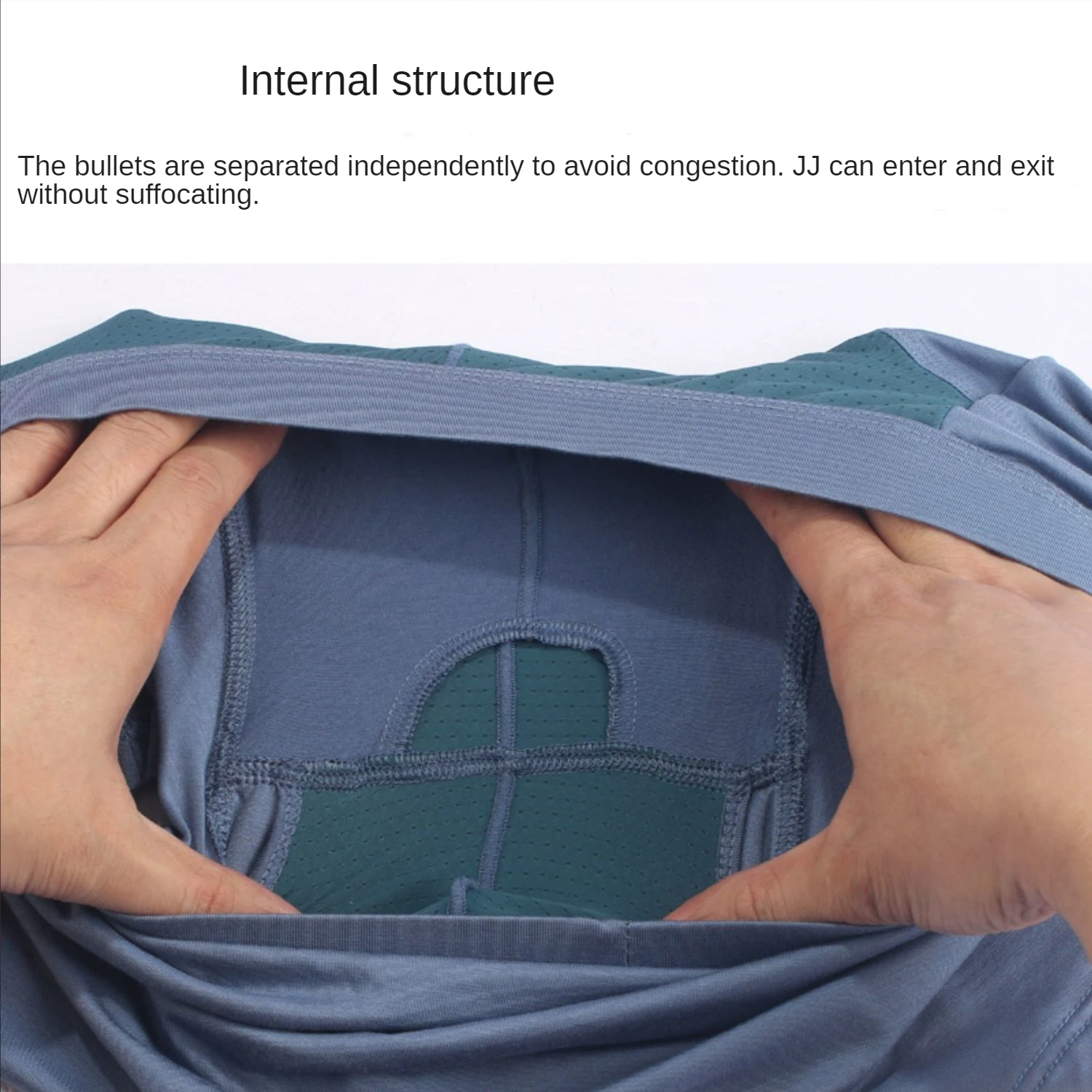 Bullet Separated Four Corner Pants Scrotal Panties Anti Testicular Drooping Comfortable Open Crotch Panties Time-lapse Sex Boxer