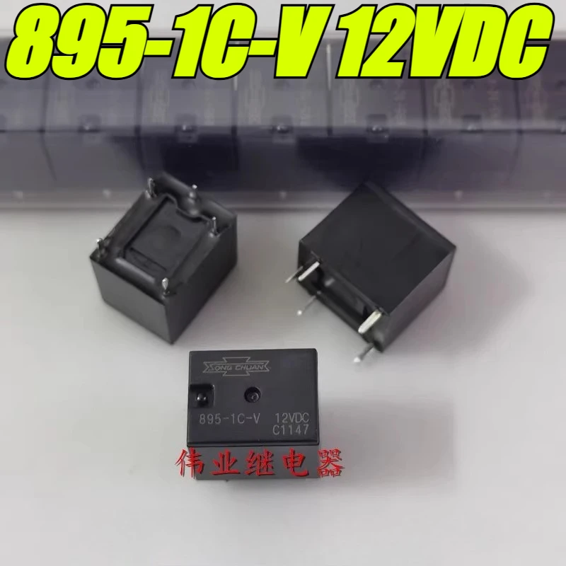 

(Совершенно новый оригинал) 1 шт./лот 100% оригинальное реле: 895-1C-V 12 В постоянного тока, 5 контактов, 20 А, автомобильное реле