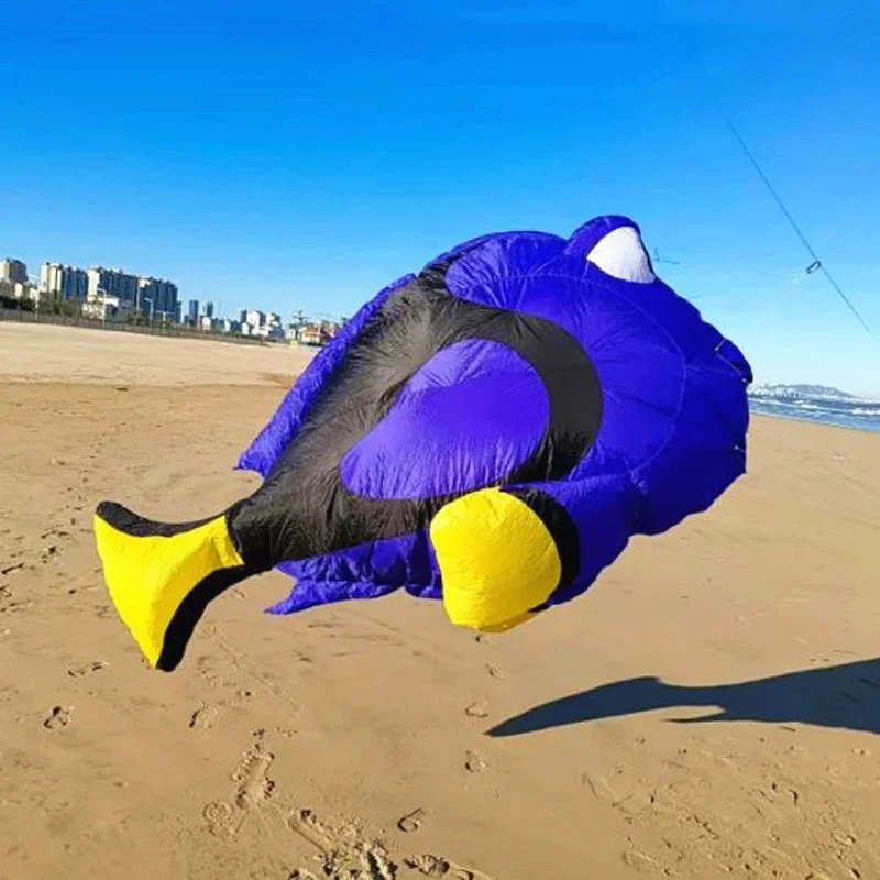 Бесплатная доставка 7 м рыбные воздушные змеи летающие гигантские кулон