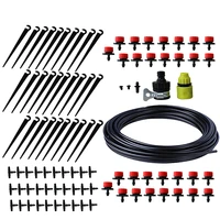 25m 30m automatic micro drip irrigation system garden irrigation spray self watering kits with adjustable dripper 26301 1