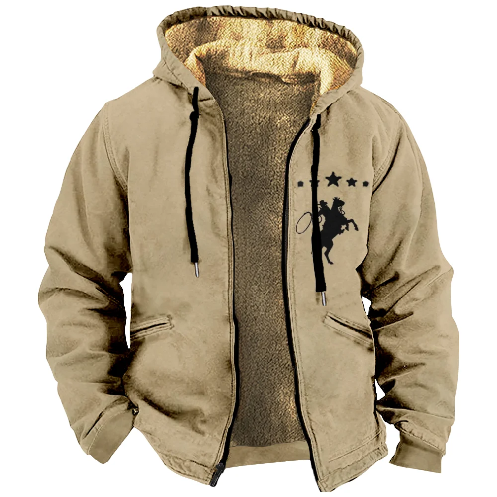 Толстовка Мужская/женская с капюшоном и 3D-принтом на молнии