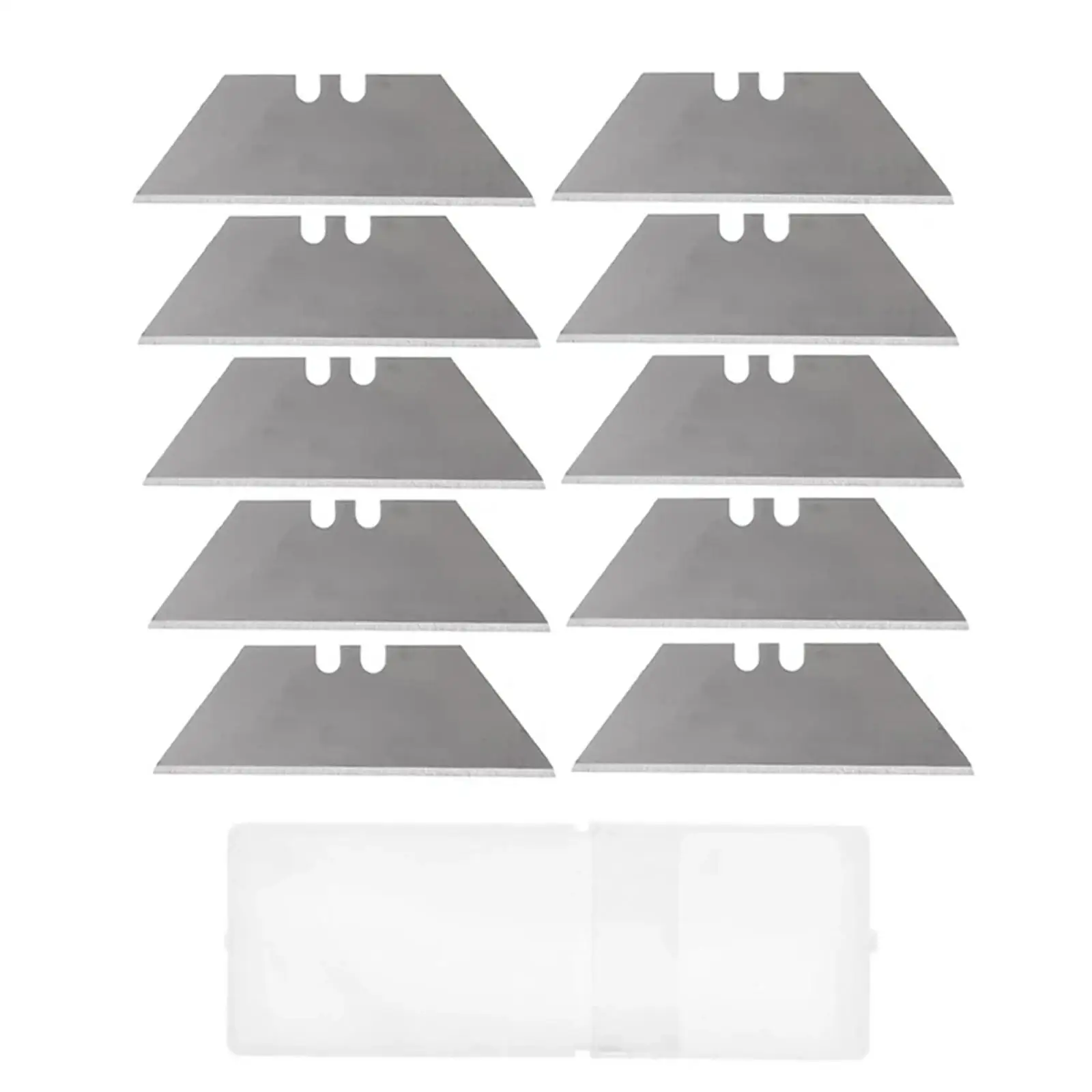 

40Pcs Utility Knife Blades DIY Compact Utility Blades Blades Cutter Blades for Roofing Linoleum Carpenter Wallpaper Carpet