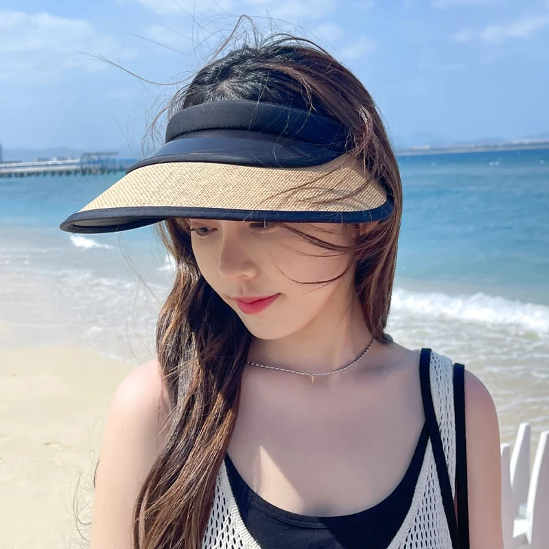Летняя новая маленькая пляжная шляпа с защитой от УФ-лучей