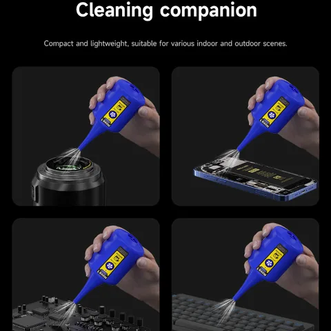 Беспроводной вентилятор MECHANIC NOVA1, 3-скоростной, 4,1 кПа, воздушная тряпка, 40 минут, время работы, двойные насадки, легкий вес для электроники/печатных плат/пыли