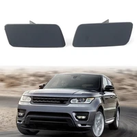 1pair front bumper headlight washer spray nozzle cover head light washer jet cap for land rover range rover 2013 2017