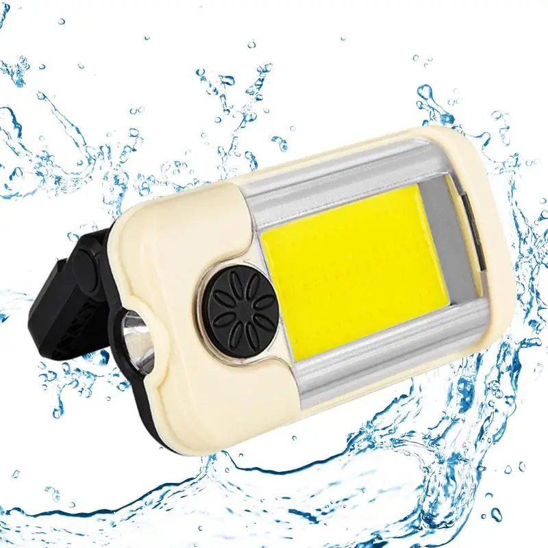 

Mini LED COBs Work Light Portable Waterproof Flashlight Magnetic COBs Light Portable COBs Rechargeable Work Light Magnetic Light