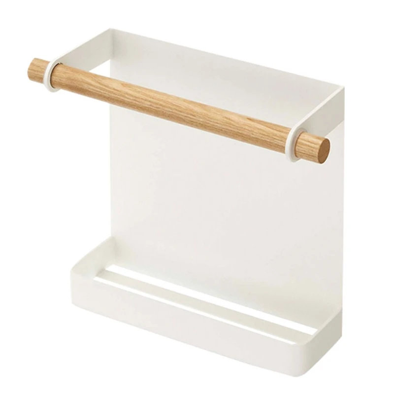 

Refrigerator Storage Shelf Magnetic Single Tier Home Kitchen Wall Organizer