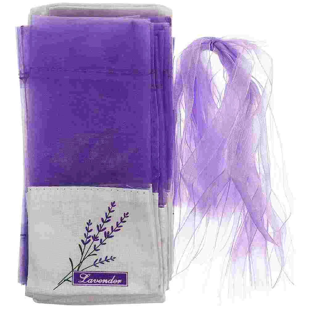 

50 Pcs Empty Perfume Bags Birthday Presents Storage Lavender Sachet Cotton Decorative Pouch Drawstring Gift