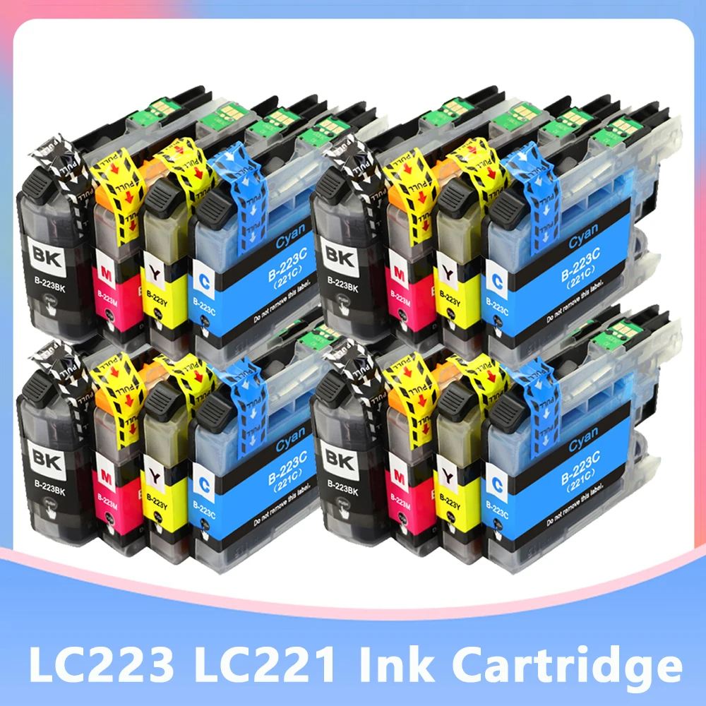 

LC 223 LC223 223 Ink Cartridge Compatible For Brother DCP-J4120DW MFC-J4420DW MFC-J4620DW MFC-J4625DW MFC-J5320DW Printer