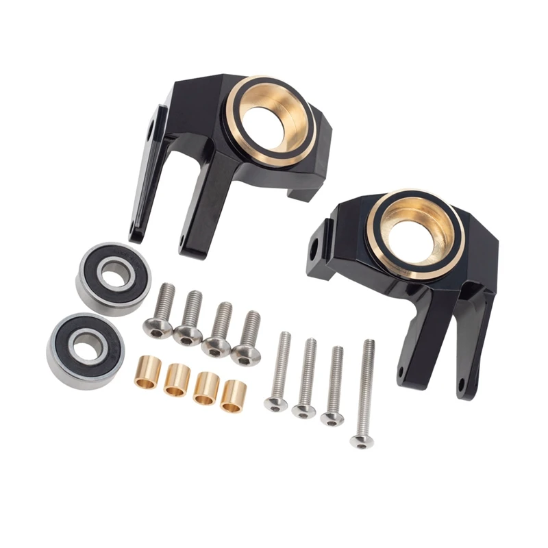 

Heavy Duty Brass AR90 Steering Knuckles Steering Blocks For Axial SCX6 1/6 RC Crawler Car Upgrades Parts Accessories