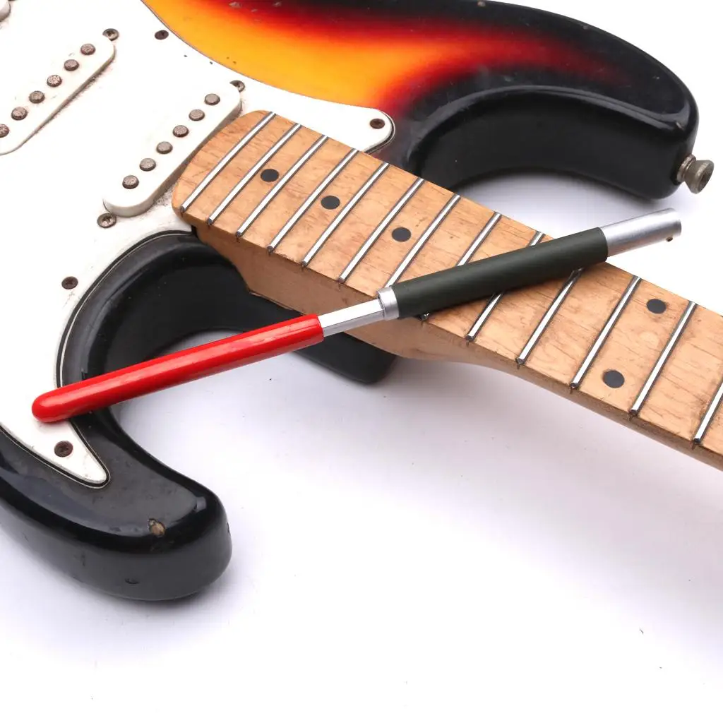 

Aluminium Alloy Guitar Bass Fret Dressing Crowning File Repair Accessories