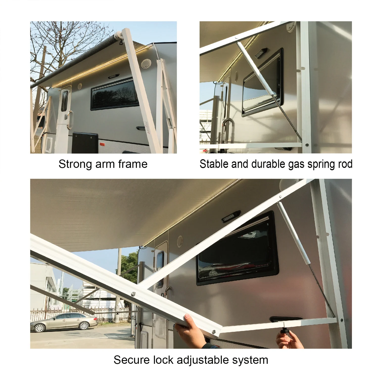 Навесной солнцезащитный козырек для складского дома