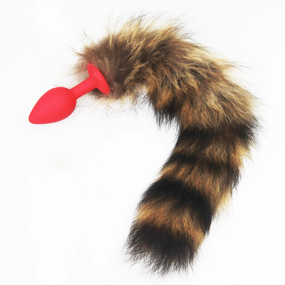 Анальная пробка с лисьим хвостом пуля точка G стимулирующие секс-товары игрушки