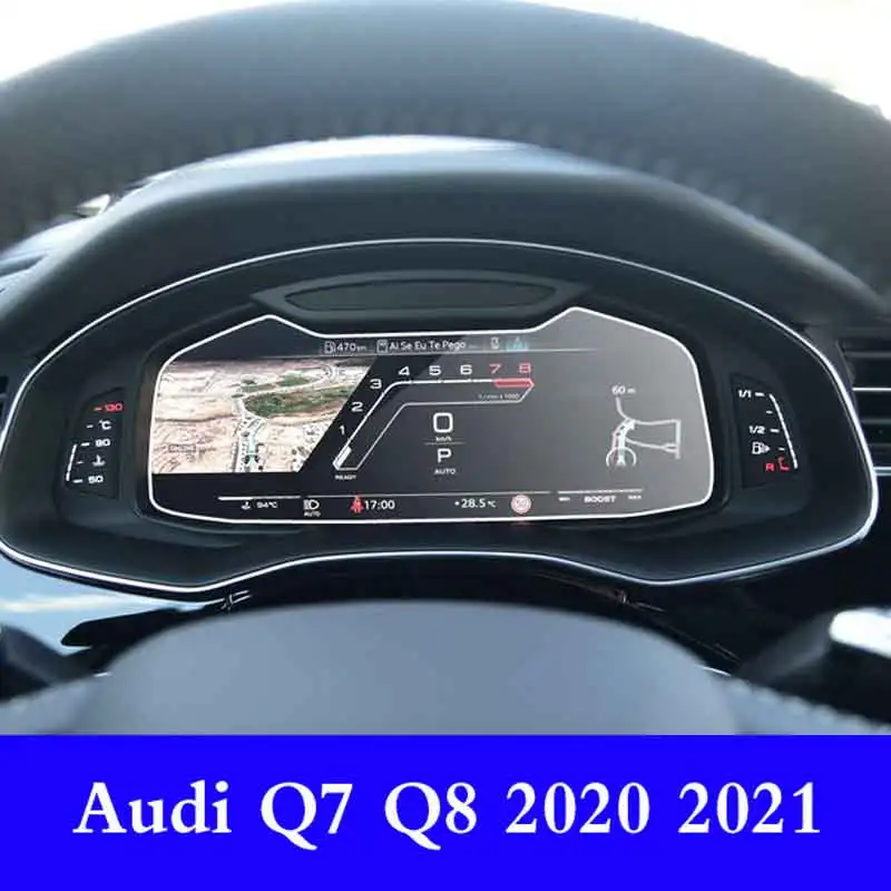 

Для Audi Q8 Q7 2020 2021, радио, GPS, ЖК-дисплей, приборная панель, защита экрана, автомобильная навигация, закаленное стекло, защитная пленка для экрана, наклейка
