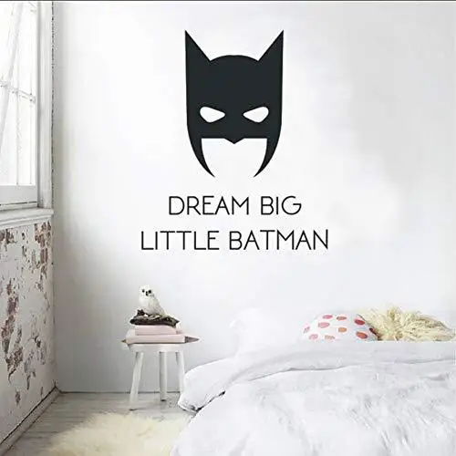 

DREAM BIG LITTLE Wall Sticker Art Bedroom Decal Mural Decor self-adhesive