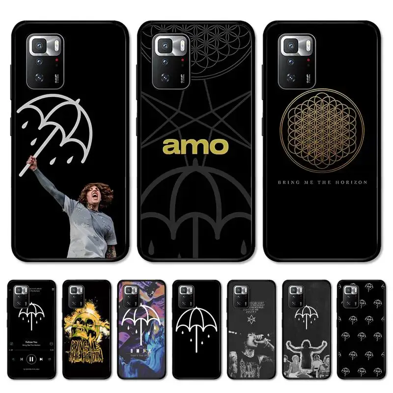 

B-Bring Me The H-Horizonss Phone Case for Redmi 5 6 7 8 9 A 5plus K20 4X S2 GO 6 K30 pro