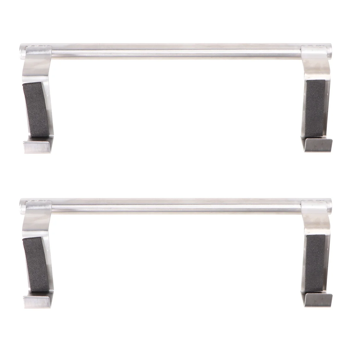 

Towel Hanging Rail Rack Kitchen Rod Cabinet Hanger Smallorganizer Stainless Steel Rails Free Standing Over Bathroom Bar