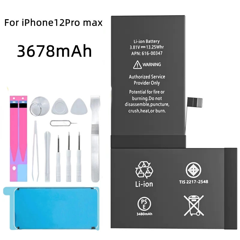 2023 New Phone Battery For IPhone 7 IPhone7 With Free Repair Tools Kit 1960mAh Original High Capacity Bateria Replacement