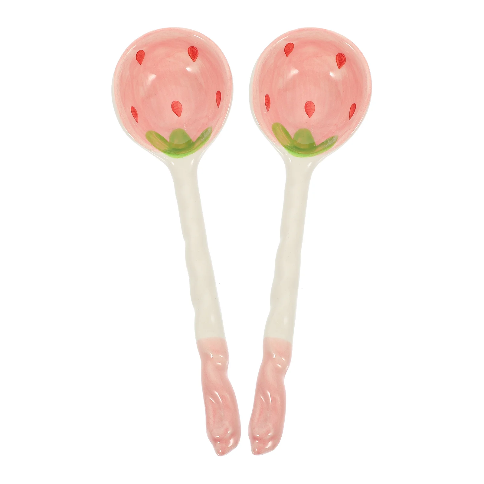 

Spoon Spoons Soup Ceramic Asian Porcelain Rice Serving Ramen Coffee Chinese Fruit Handle Large Dessert Sugar Ladle Japanese