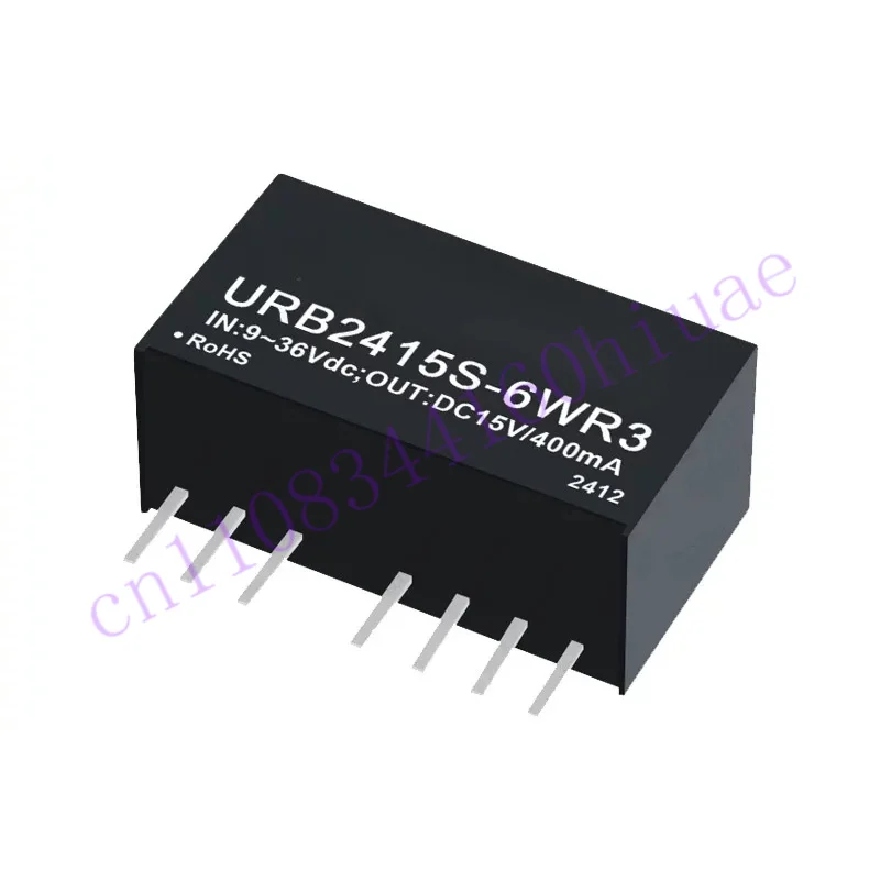 Фото URB2403S-6WR3 URB2405S-6WR3 URB2409S-6WR3 URB2412S-6WR3 URB2415S-6WR3 URB2424S-6WR3 Изолированный регулируемый DC-DC модуль питания, 2 шт. №5