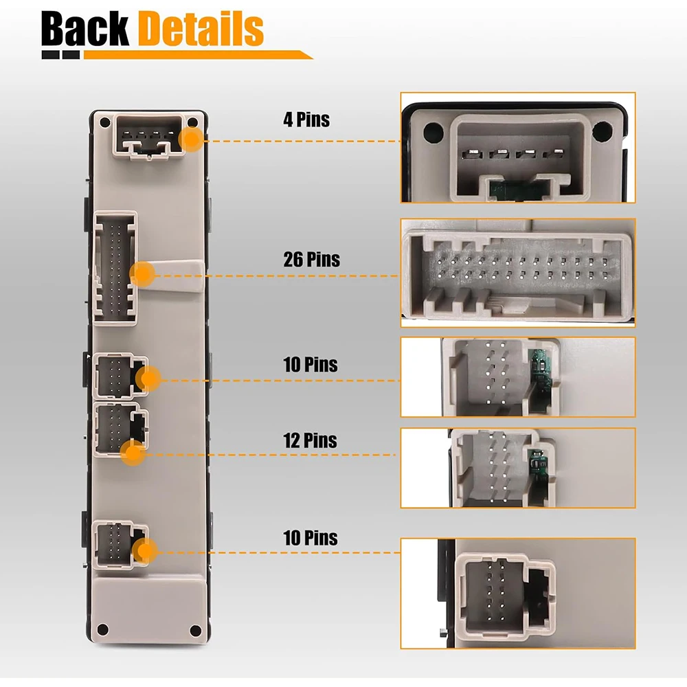 Переключатель Стеклоподъемника для Hummer H2 2003 2004 2005 2006 2007