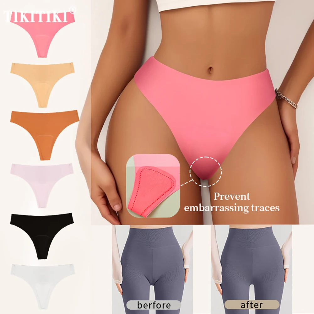 Фото Нижнее белье Camel Concealer Camel Cover Thong Seamless Cam aande Cover G-String Thongs Anti Camels Cover Thongs For Leggings №1