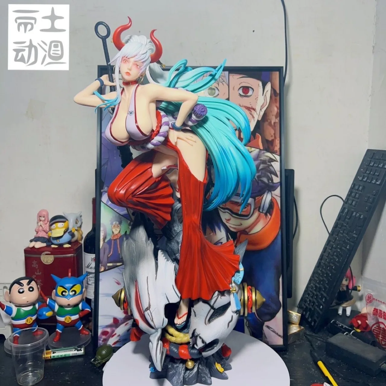 

Spot One Piece Extra Large Yamato Collect Figures Gk Kaido And The Country Of Peace Statue Model Animation Peripheral Ornaments