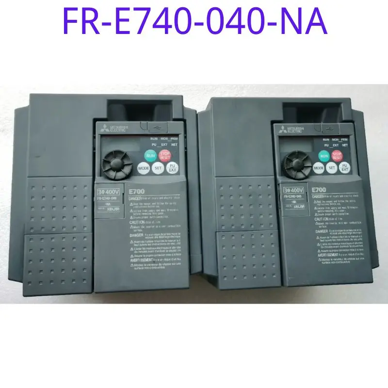 

Used frequency converter FR-E740-040-NA 1.5KW 380V with perfect color and function tested intact
