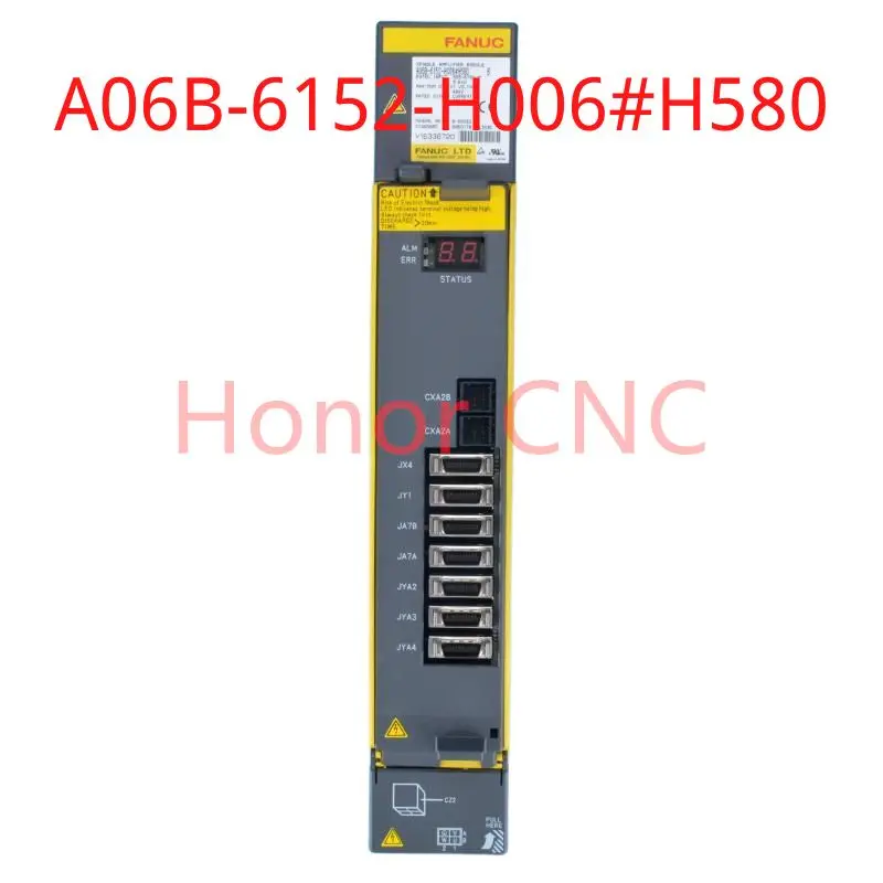 

Used A06B-6152-H006 #H580 FANUC A06B 6152 H006 Servo Drive Ampilifer Module