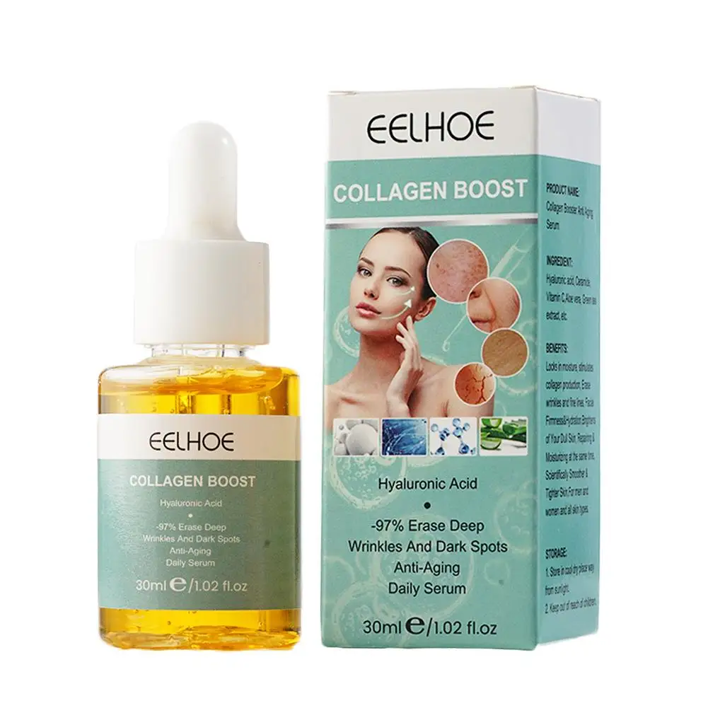 

Extract Serum Face Essence Anti Wrinkle Hyaluronic Anti Care Aging Face Whitening Collagen Acid Moisturizing B3A7