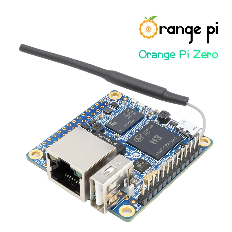 Orange Pi Zero 256/512MB H3 Quad-Core одноплатный компьютер с открытым исходным кодом работает на