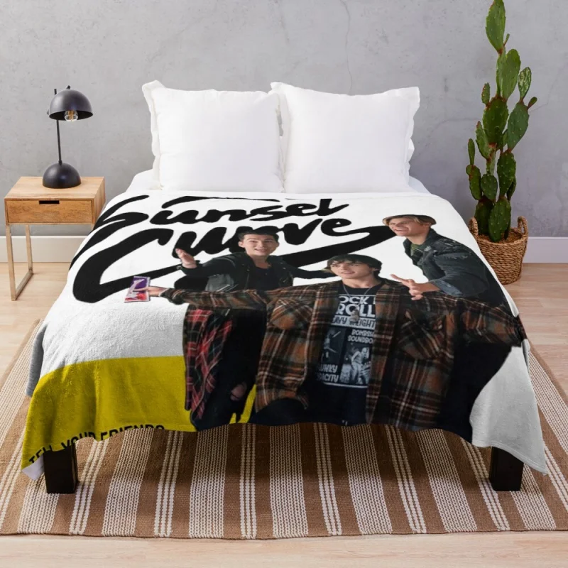 

Закат кривая, попросите своих друзей бросать одеяло очень большое одеяло с мехом