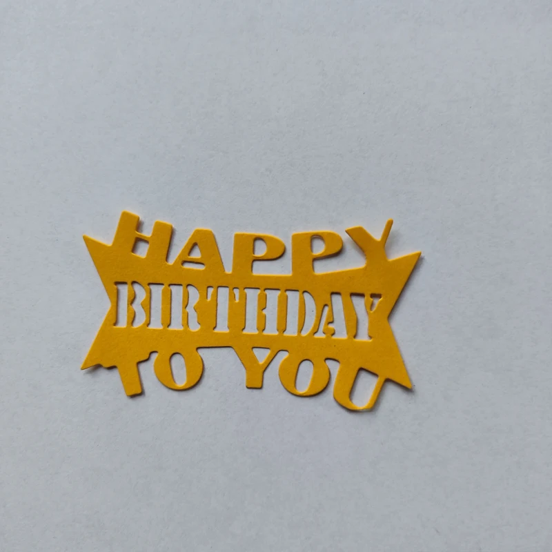 Два дерева искусственная буква металлический режущий инструмент форма для