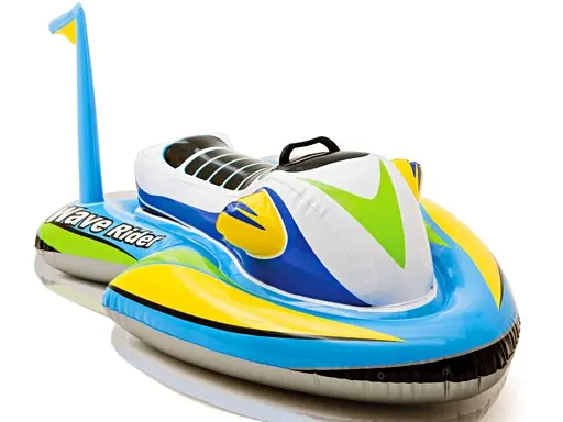 57520 СКУТЕР НАДУВНОЙ 117*77см С РУЧКОЙ от 3 лет | Самокаты