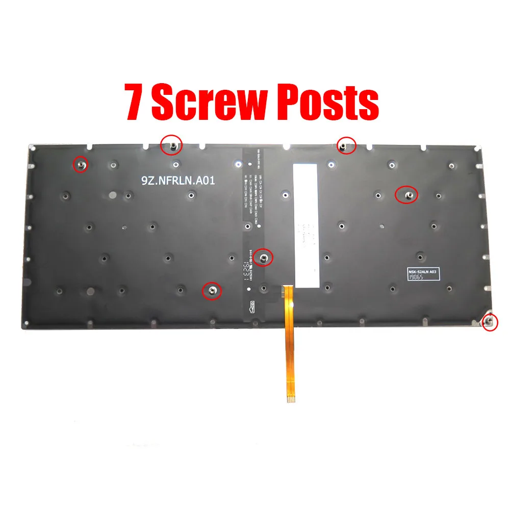 Английская клавиатура для ноутбука US NP14P2-NFUS 9Z.NGJBN.A01 9Z.NFXBN.A01 9Z.NFXSN.001 9Z.NFRBN.A01 NZ14P1-NFUS 01