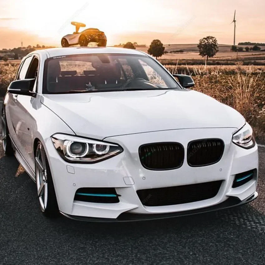 Для BMW 1 серии F20 F21 M Sport Hatchback 2011-2019 передний бампер автомобиля спойлер сплиттер