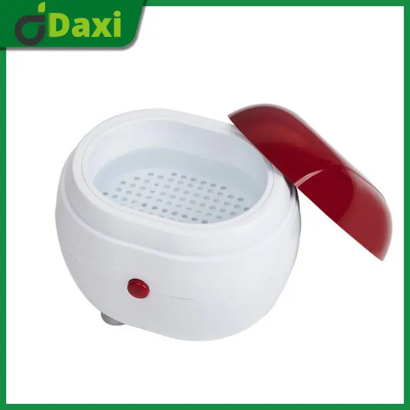 

Mini Jewelry Cleaner Gold and Silver Watch Denture Ultrasonic Electric Cleaner home Jewelry Furniture Essential Cleaning Box