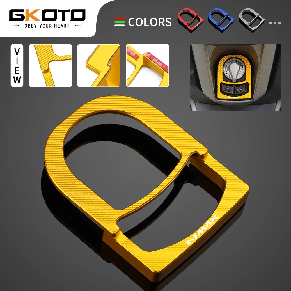 Крышка ключа зажигания мотоцикла для YAMAHA NMAX 155 N-MAX NMAX155 2020 2021 2022 2023 аксессуары