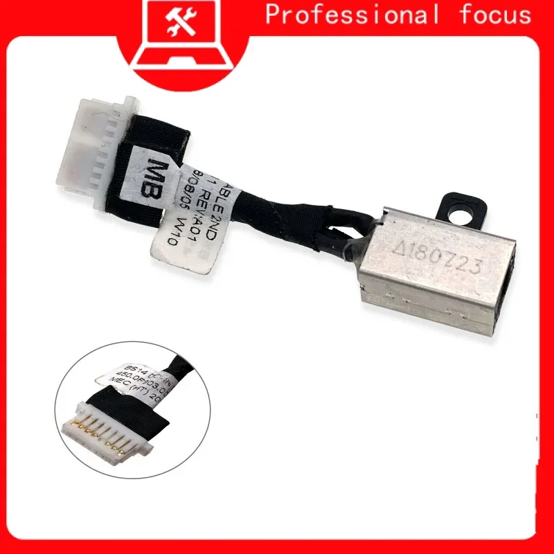 Новинка для Dell Inspiron 14 5481 5482 порт зарядки интерфейс питания 450.0 F903.0011 ..