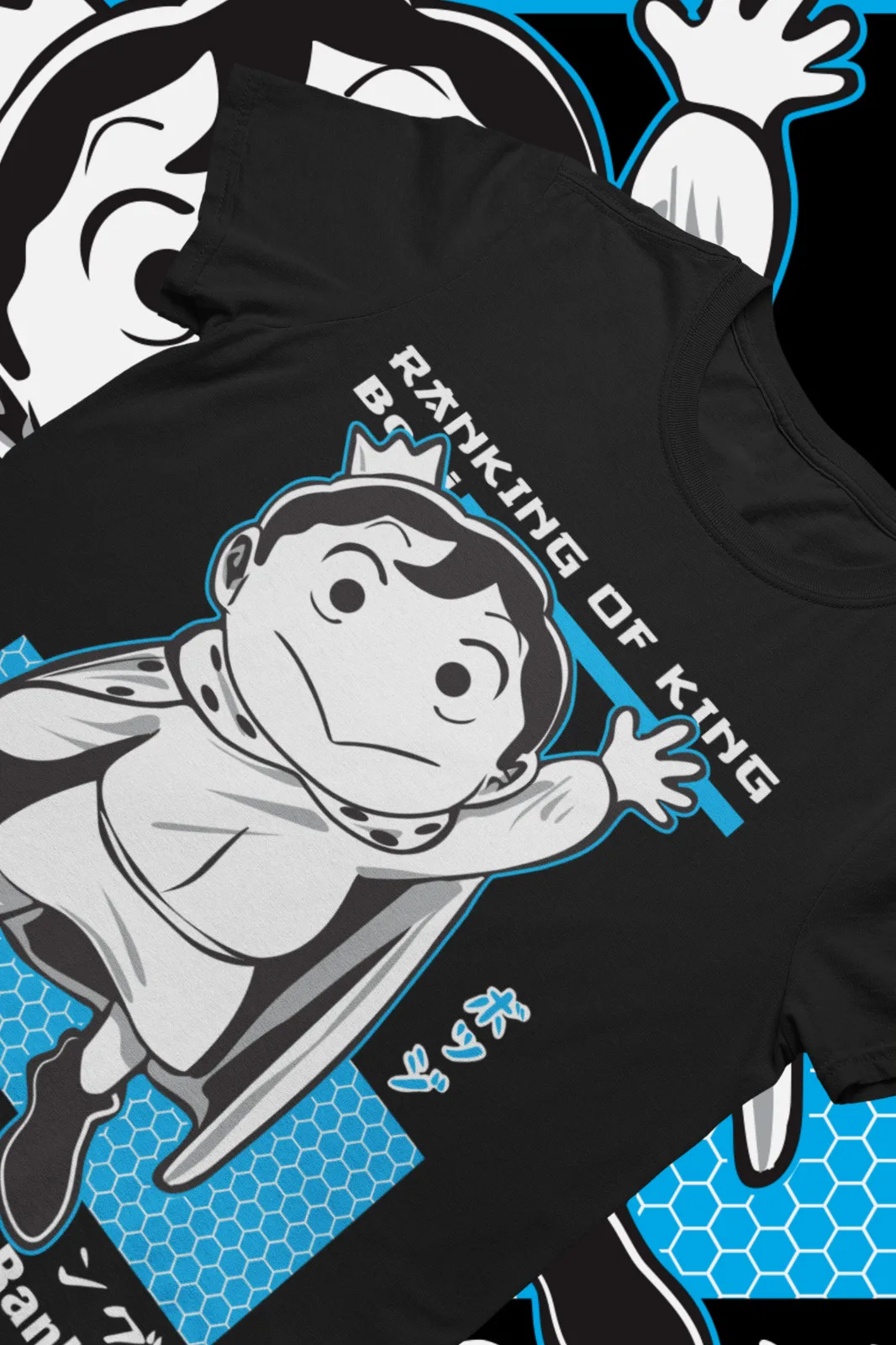 Классическая рубашка Osama королей Bojji Kage Apeas Hiling