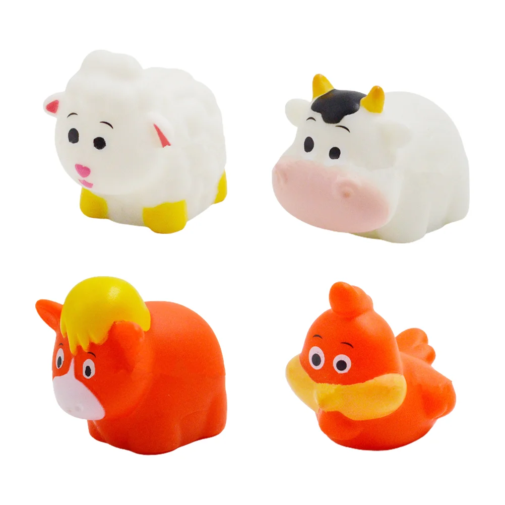 

4Pcs Cartoon Toddler Bath Toy Swim Pool Bathtub Toy Baby Water Toy for Shower