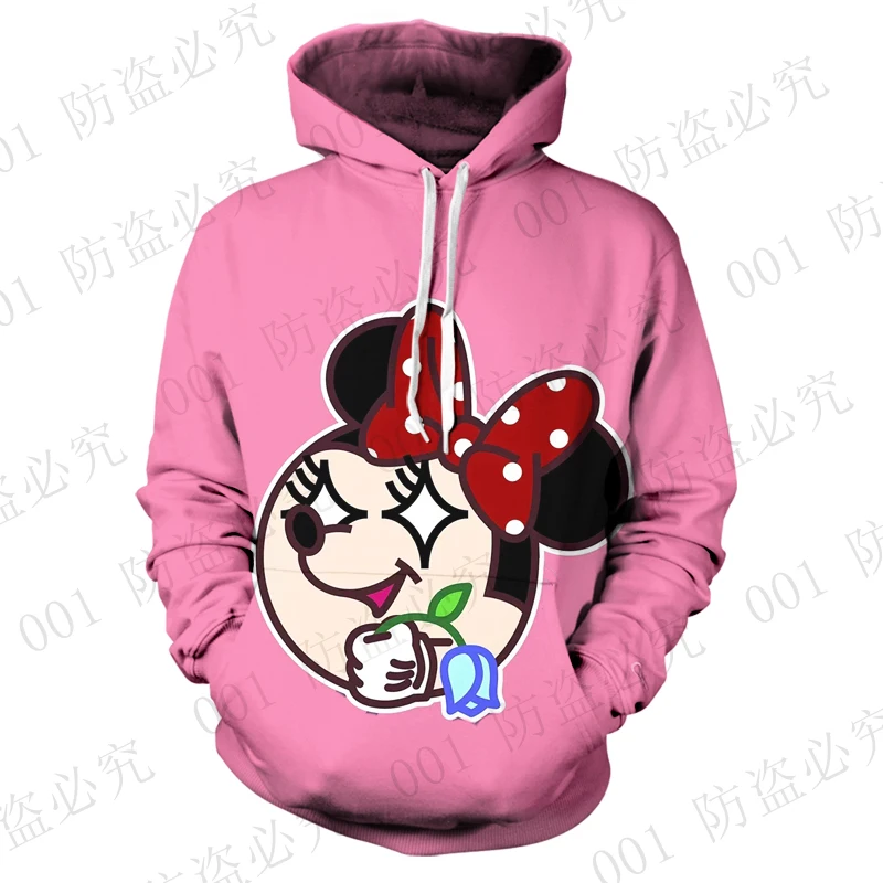 

Толстовка с капюшоном и изображением Микки Мауса, сезон весна-осень, женский свитер с длинным рукавом, одежда, повседневная спортивная толс...