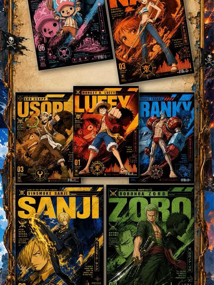 Фото Коллекционные карточки One Piece «Эпоха великих пиратов», средний размер, аниме, отрывные, целая коробка, оптом, загадочные №3