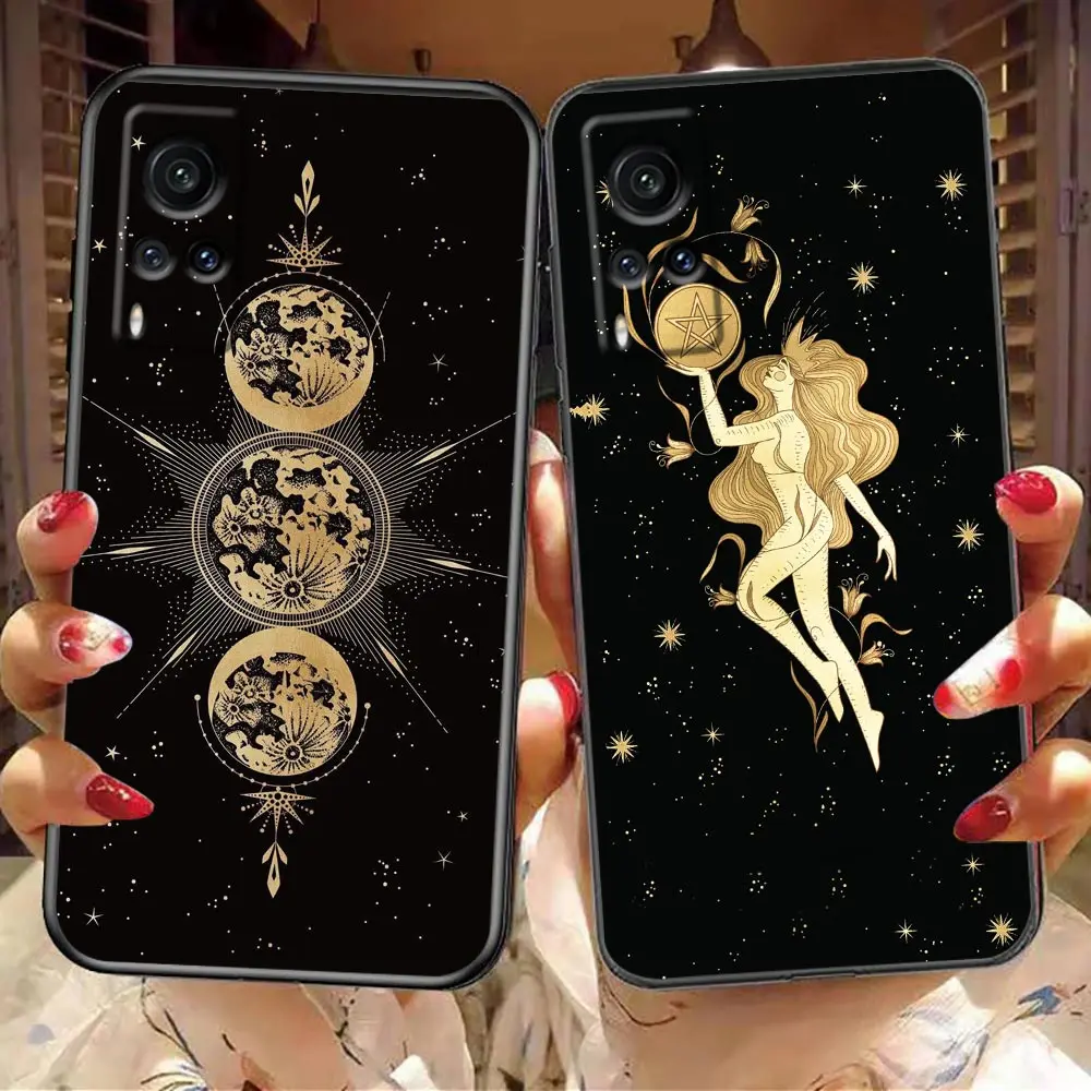 

Case For VIVO X70 X60 X50 X27 X23 X21 X20 Plus V25 V23 V23E V21 V21E V20 SE V19 V17 Pro 5G Case The Mystery Of The Tarot Card